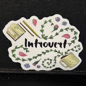 INTROVERT STICKER